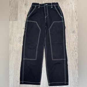 Old Navy black carpenter jeans